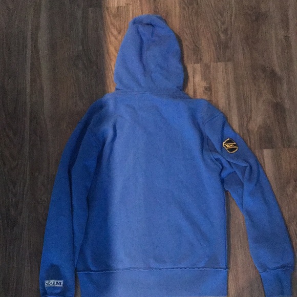 EDMONTON OILERS OFFICIAL NHL ZIP UP HOODIE - Picture 4 of 7